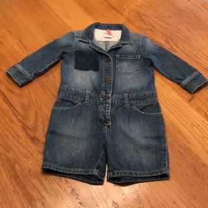 Great Crewcuts one piece jean jumper Size 4